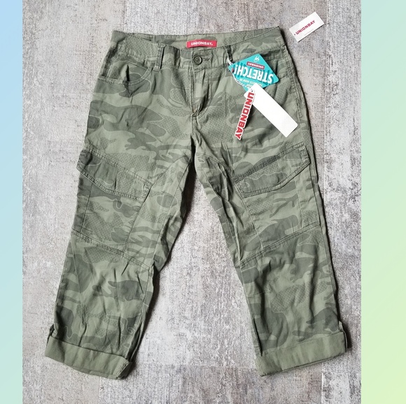 unionbay womens cargo capris